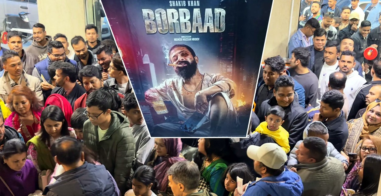 ইতালির রোমে ‘বরবাদ’ দেখতে প্রবাসীদের ঢল