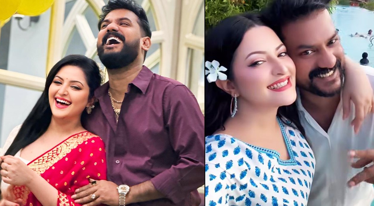 সহকর্মীকে নিয়ে পরীর খুনসুটি