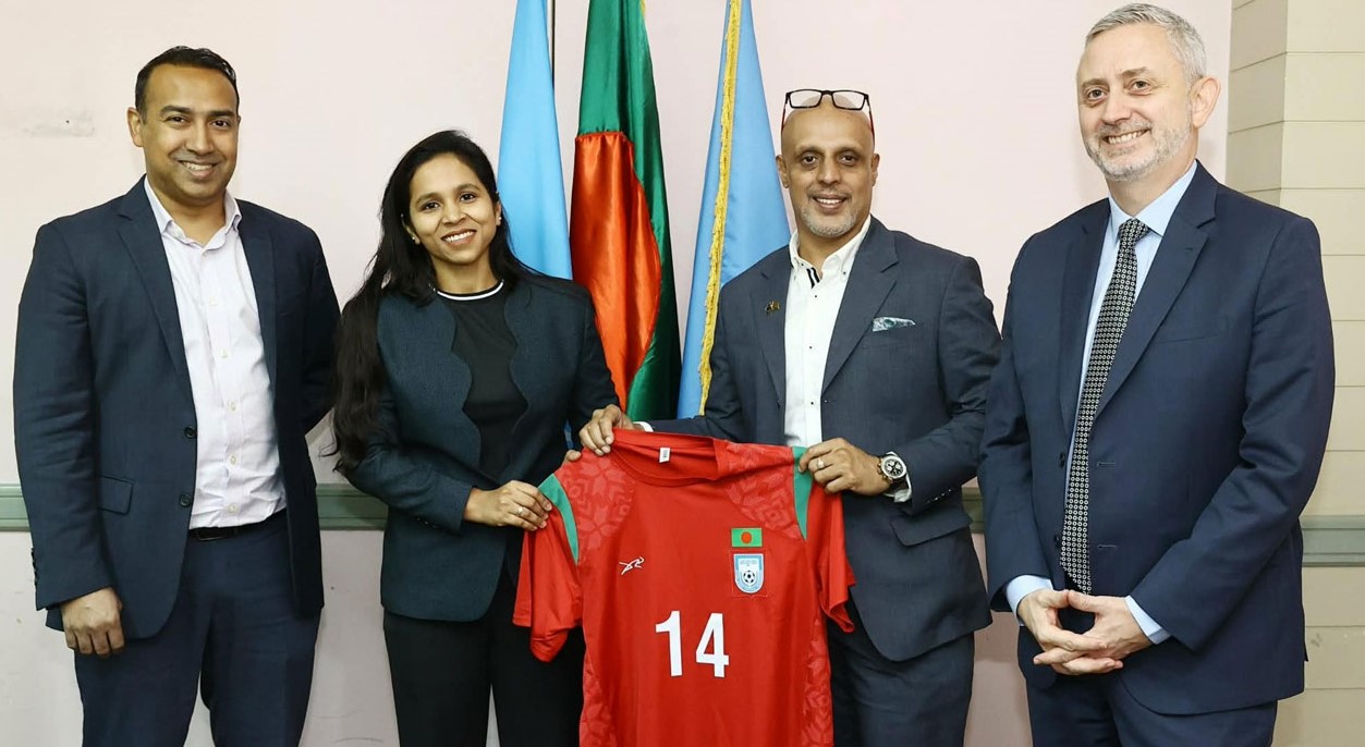 বাফুফের সঙ্গে ইউরোপীয় ইউনিয়ন