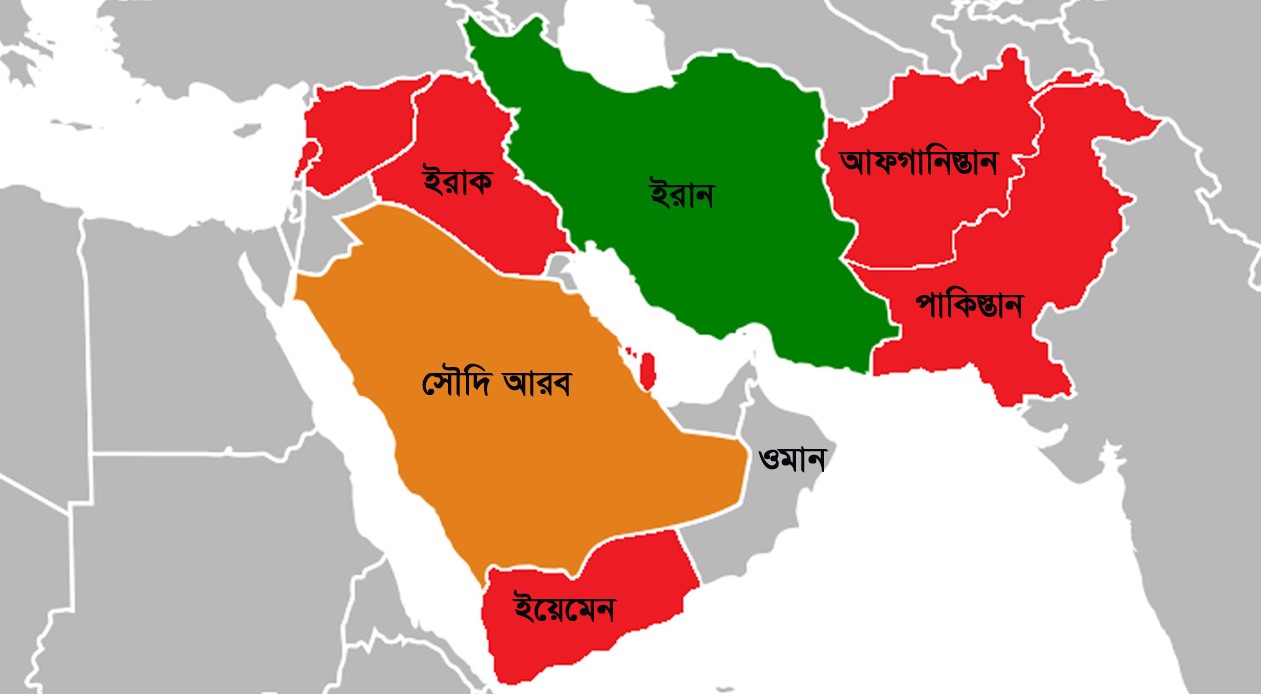 নিজেদের ভূখণ্ড থেকে ইরানে হামলা চালাতে দেওয়া হবে না, জানাল সৌদি