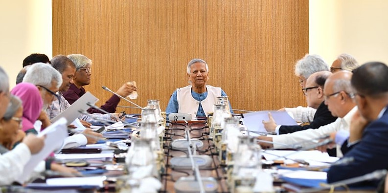 উপদেষ্টা পরিষদের বৈঠকে ৫ সিদ্ধান্ত