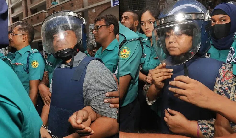 প্যারোলে মুক্তি পেয়েছেন সাংবাদিক রুপা-শাকিল