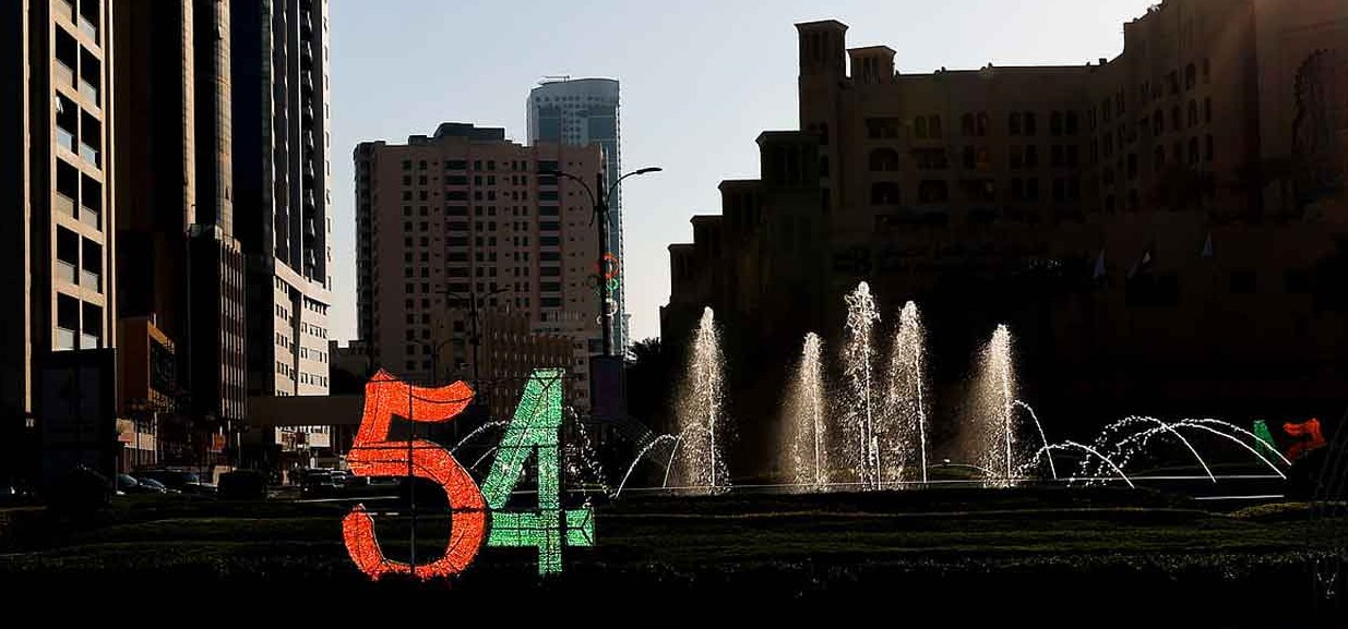 অপরূপ সাজে সেজেছে আমিরাত, ৫৪তম জাতীয় দিবস আজ