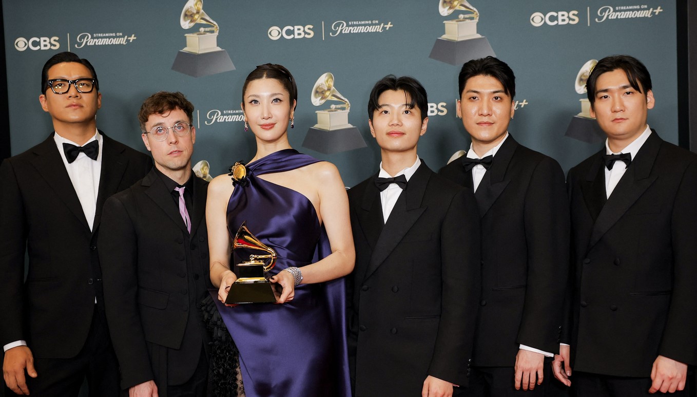 গ্র্যামিতে ইতিহাস কে-পপ ব্যান্ডের