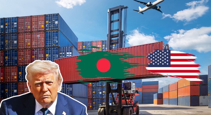 বাংলাদেশসহ ৬০ দেশের ওপর নতুন মার্কিন শুল্ক