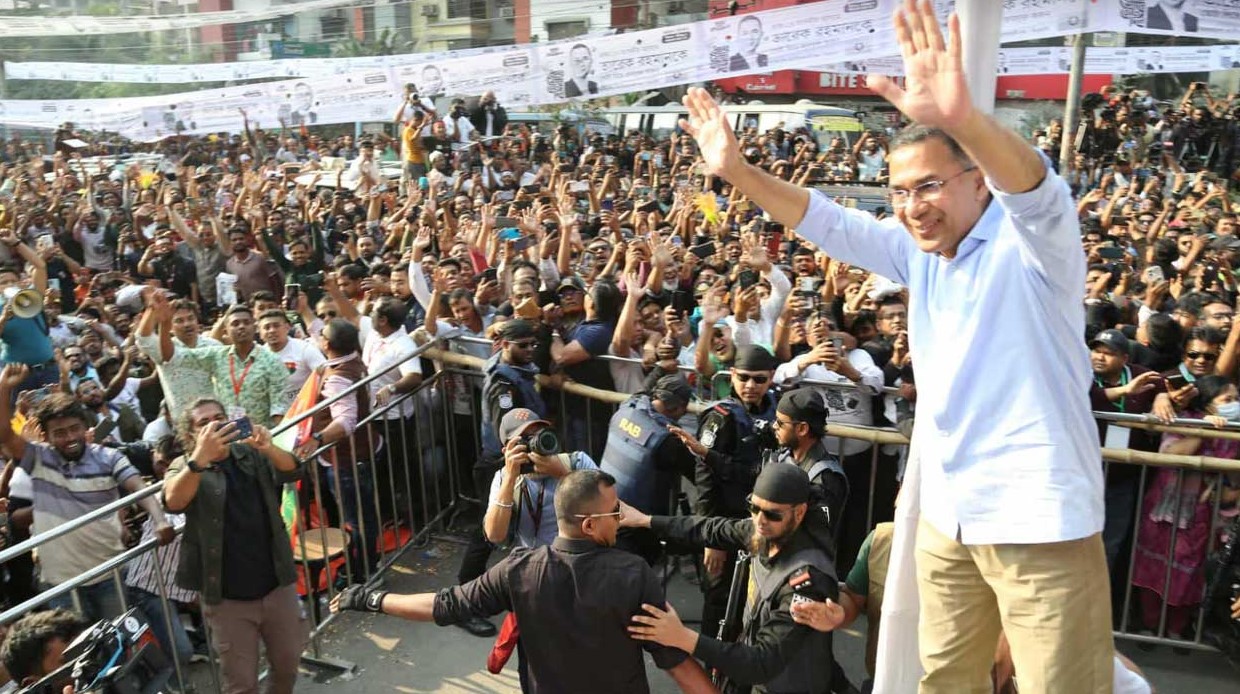 এলাকার সন্তান হিসেবে সবার কাছে ধানের শীষে ভোট চাই : তারেক রহমান