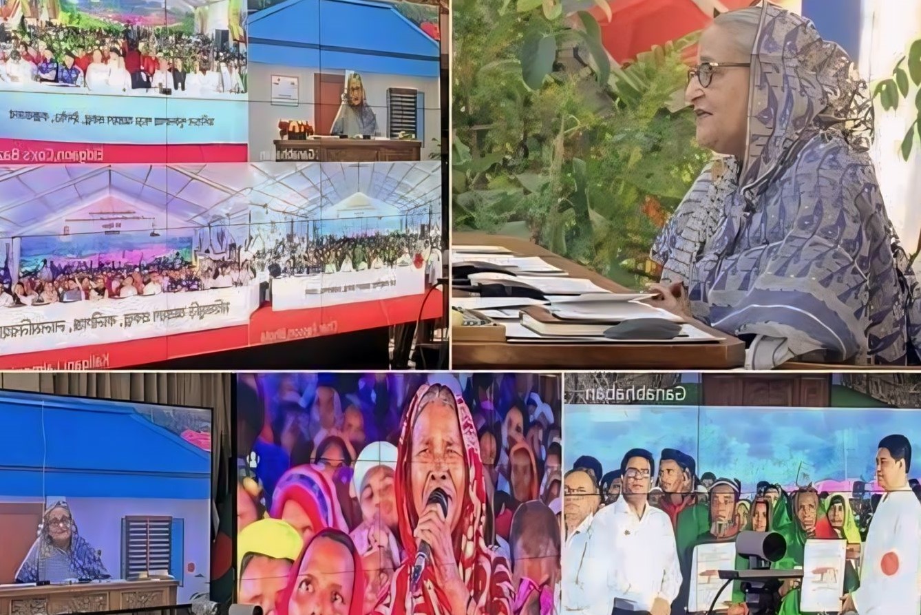 লালমনিরহাটে ভূমিহীন গৃহহীন পরিবারকে জমি ও গৃহ হস্তান্তর
