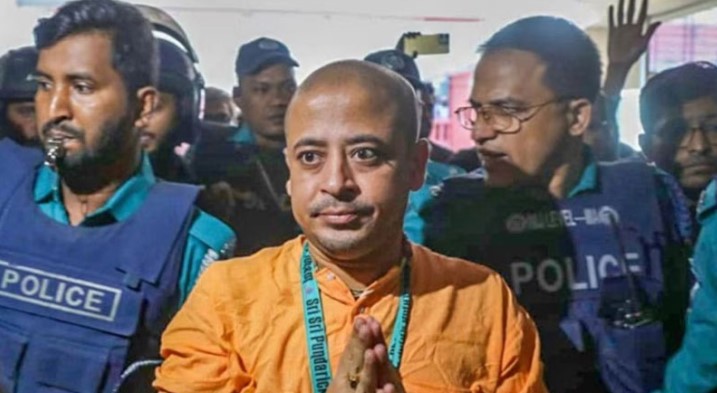 ইসকন নেতা চিন্ময় দাসের জামিন স্থগিত