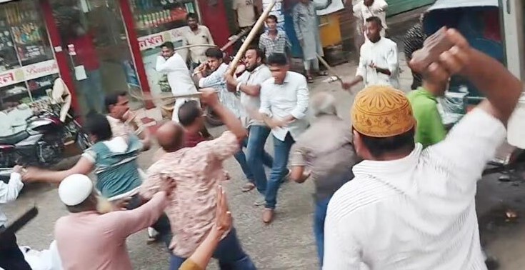 বরিশালে জাতীয় পার্টির মিছিলে হামলা