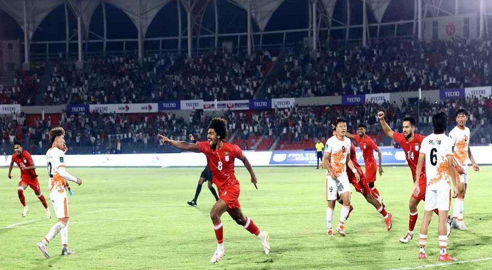 ভুটানকে ২-০ গোলে হারাল বাংলাদেশ