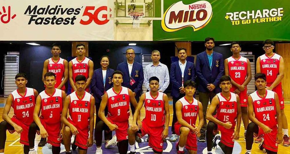 বাস্কেটবলে মালদ্বীপকে হারিয়ে ব্রোঞ্জ জয় বাংলাদেশের