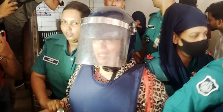 সাবেক এমপি সাবিনা আক্তার তুহিন কারাগারে