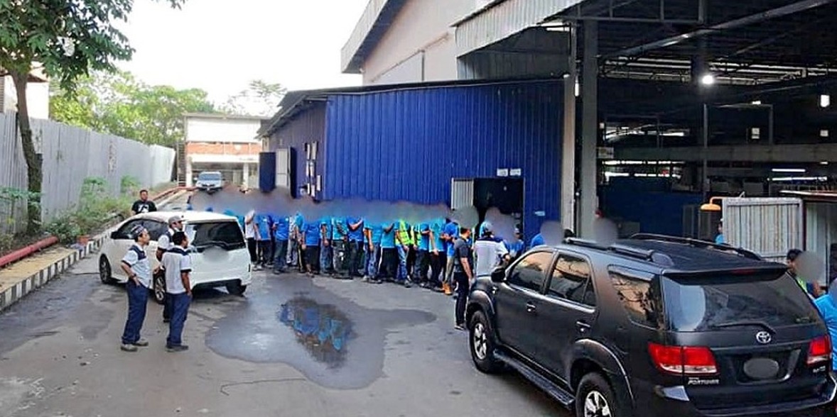 মালয়েশিয়ায় ১৮৪ জন অবৈধ অভিবাসী আটক