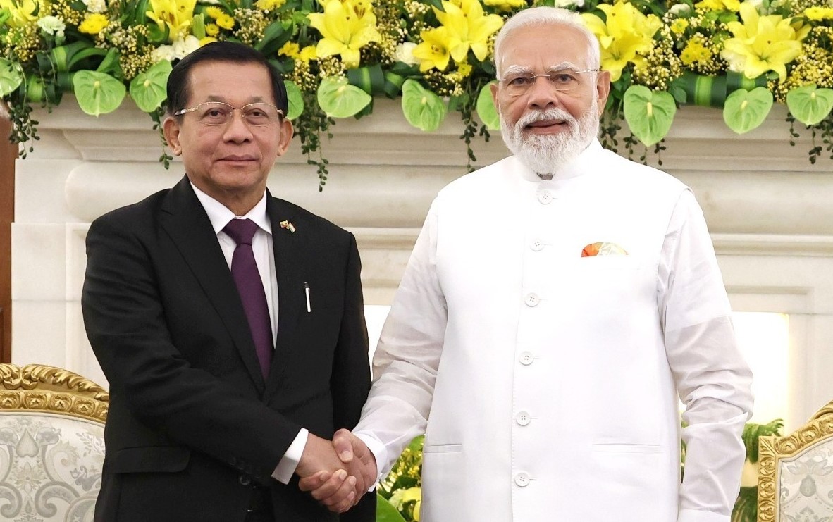 আমাদের ভূখণ্ড ভারতের বিরুদ্ধে ব্যবহার করতে দেওয়া হবে না: মিয়ানমার