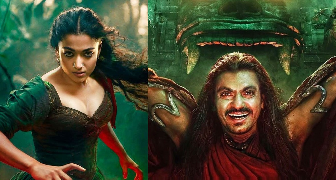 কমেডি ঘরানার থামা সিনেমায় ভয় দেখাবেন রাশমিকা!
