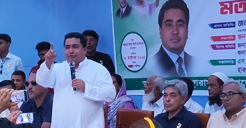 বিএনপির ঘাঁটি কারও কাছে ছেড়ে দেয়া হবে না: কৃষিবিদ পলাশ