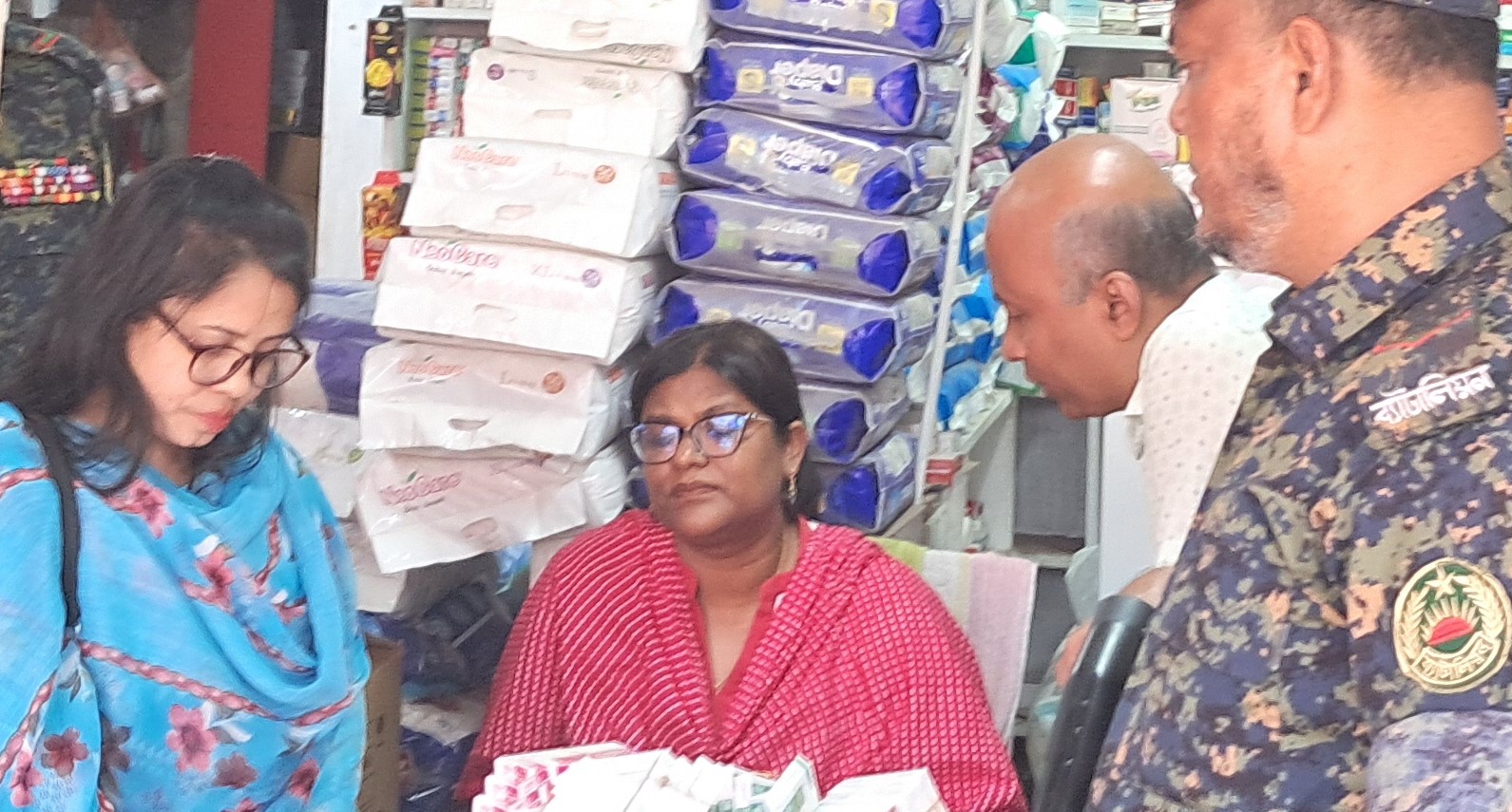 মোরেলগঞ্জে ভোক্তা অধিকার সংরক্ষণ অধিদপ্তরের অভিযান
