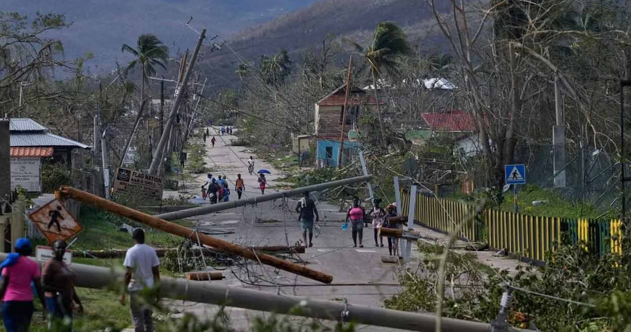 মেলিসার তাণ্ডবে লন্ডভন্ড ক্যারিবীয় অঞ্চল