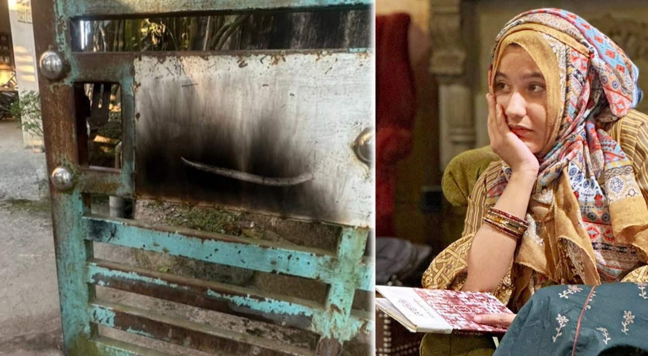 ময়মনসিংহে রাফিয়ার বাড়িতে ককটেল বিস্ফোরণ, থানায় মামলা