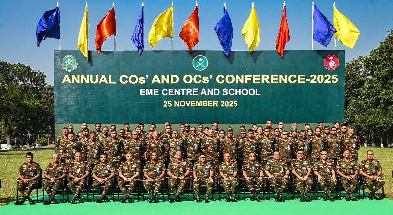 ইএমই কোরের বাৎসরিক অধিনায়ক সম্মেলন-২০২৫ অনুষ্ঠিত