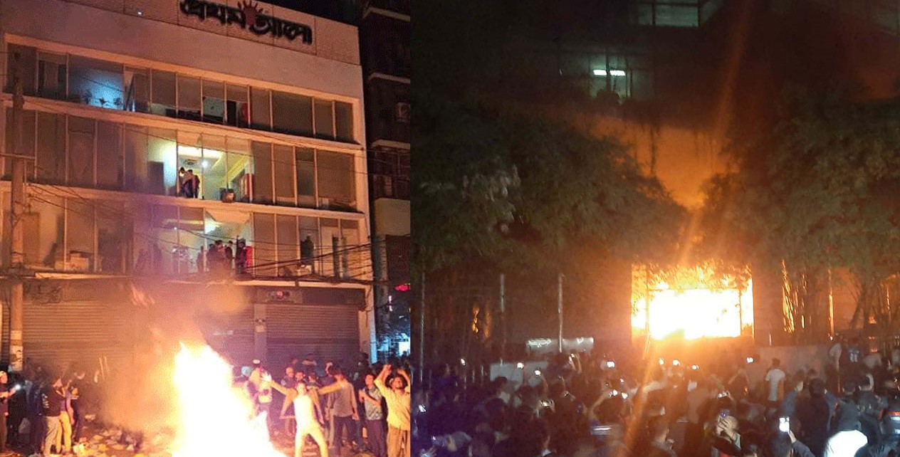 প্রথম আলো-ডেইলি স্টার-ছায়ানট-উদীচীতে হামলার ঘটনায় গ্রেপ্তার ৯