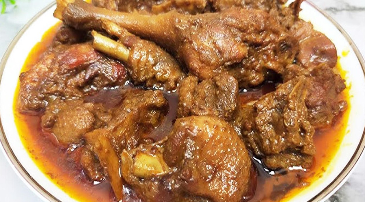 হাঁসের মাংসের কোর্মা রান্নার রেসিপি