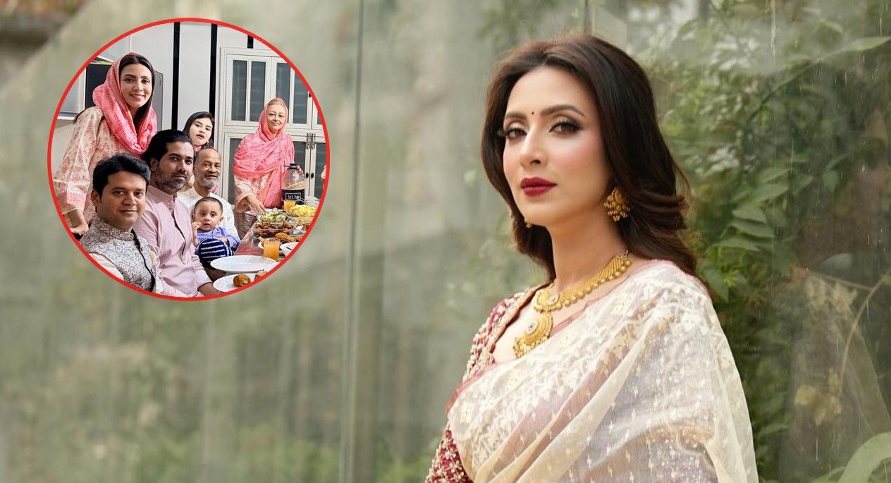 প্রিয়জনদের নিয়ে ইফতার করলেন বিদ্যা সিনহা মিম