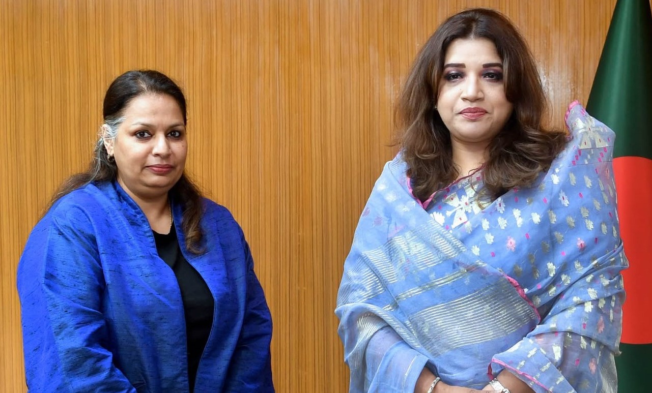 পররাষ্ট্র প্রতিমন্ত্রীর সঙ্গে গীতাঞ্জলি সিংয়ের সাক্ষাৎ