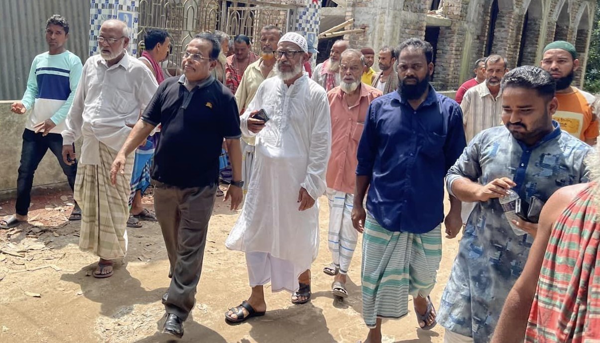 বাঞ্ছারামপুরে গোলাম মোস্তফা কামালের ব্যাপক গণসংযোগ