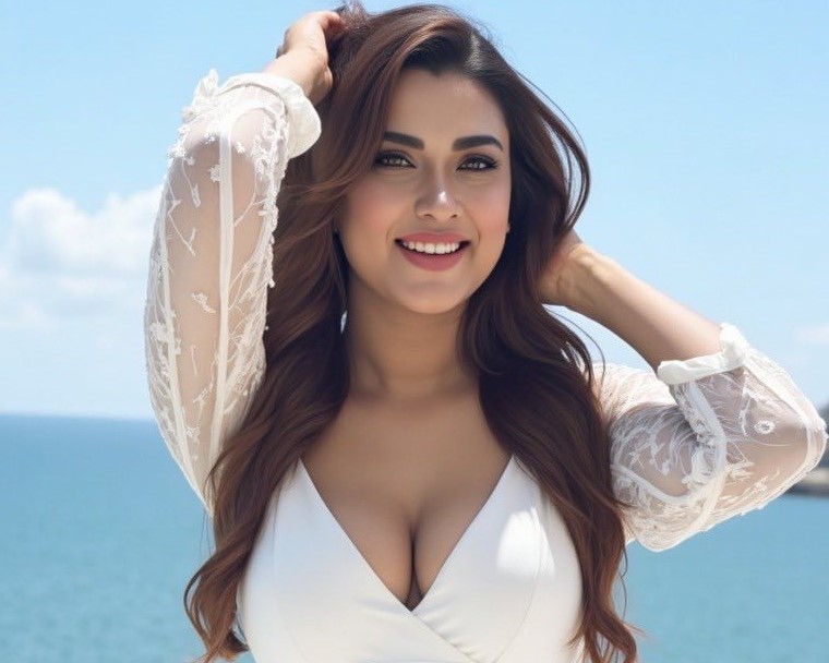 সমুদ্রপাড়ে ববির খোলামেলা ছবি ভাইরাল
