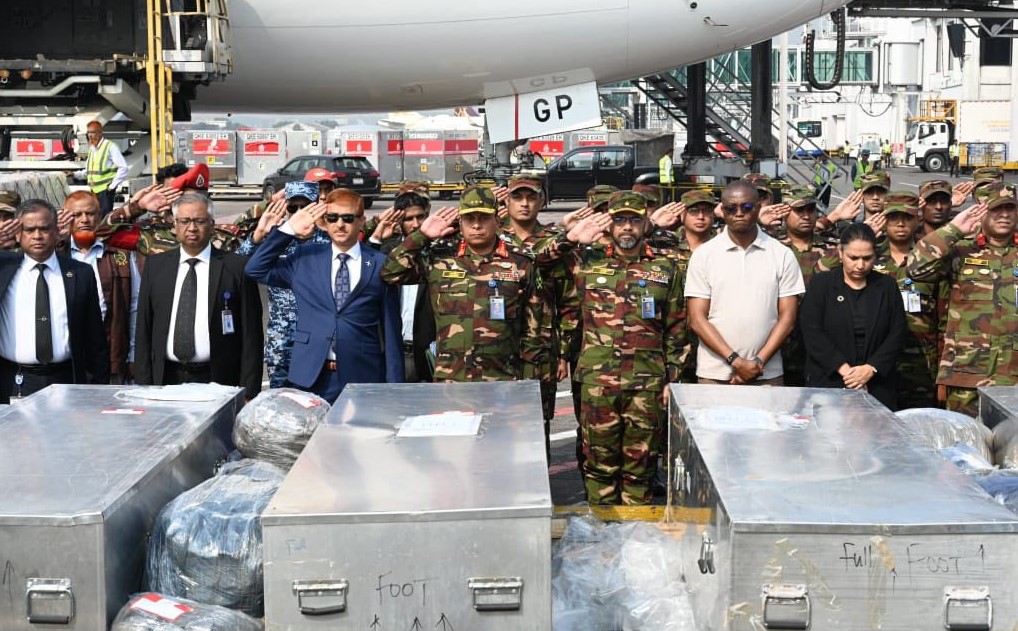 বাংলাদেশ সেনাবাহিনীর শান্তিরক্ষীদের মৃতদেহ দেশে প্রত্যাবর্তন 