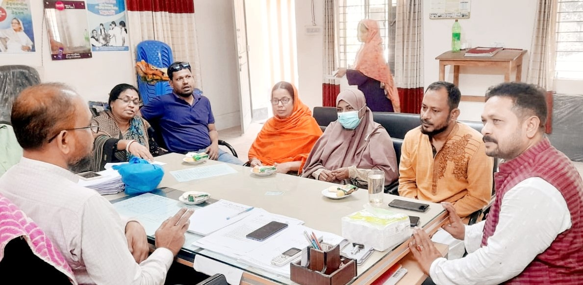 হোমনায় কামাল স্মৃতি বালিকা উচ্চ বিদ্যালয়ে সভা অনুষ্ঠিত