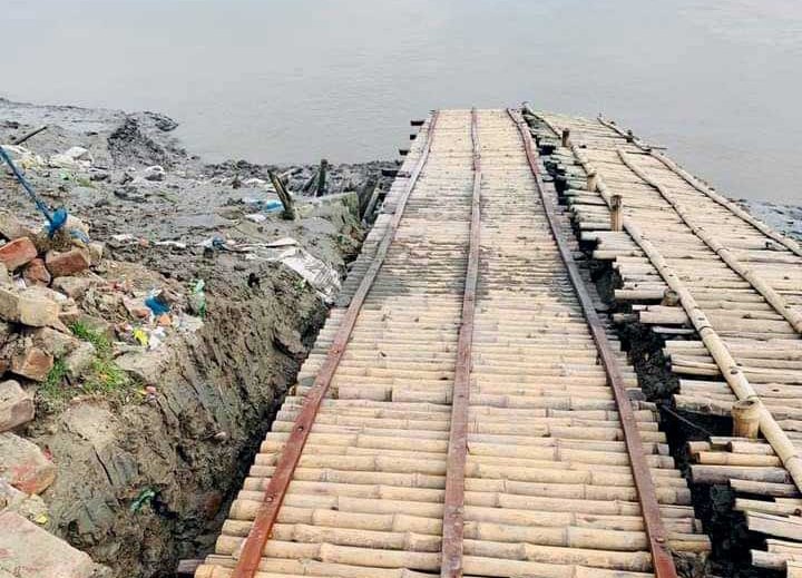 অবশেষে সংস্কার করা হলো বরইতলা মোজামনগর খেয়াঘাট