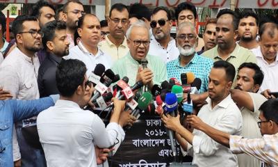 ছাত্রদল নেতা সাম্য হত্যা রাজনৈতিক: রিজভী আহমেদ