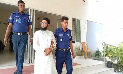 নড়িয়ায় ছাত্রীকে ধর্ষণ চেষ্টার মামলায় মাদ্রাসা শিক্ষক কারাগারে