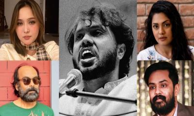 ওসমান হাদিকে হারিয়ে তারকা অঙ্গনে শোক