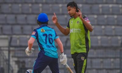 ৭ রানে নাসুমের ৫ উইকেট, নোয়াখালীর লজ্জার রেকর্ড