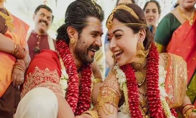 বিয়ের পরেই বড় চমক দিলেন বিজয়-রাশমিকা