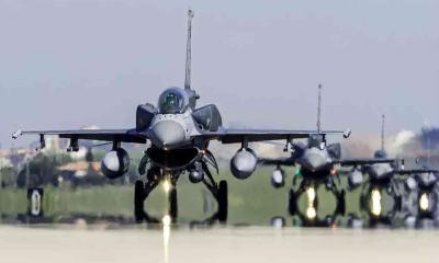 সাইপ্রাসে এফ-১৬ যুদ্ধবিমান মোতায়েন করছে তুরস্ক