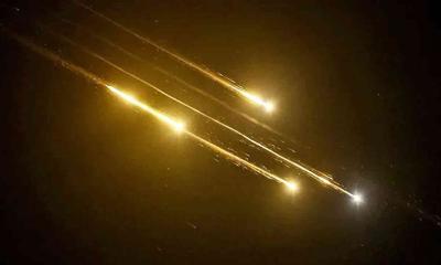 ইসরায়েলে ৪০০ ব্যালিস্টিক ক্ষেপণাস্ত্র ছুড়েছে ইরান