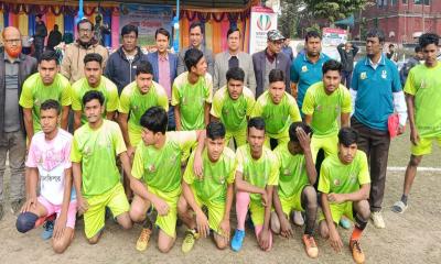 লালমনিরহাটে আন্তঃ কলেজ ফুটবল টুর্ণামেন্ট উদ্বোধন