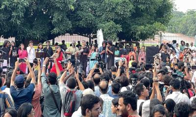 জাতীয় সংগীত গেয়ে নারীর ডাকে ‘মৈত্রীযাত্রা’ কর্মসূচি শুরু