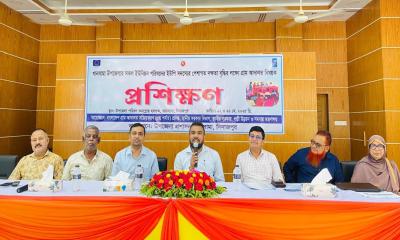 খানসামায় ইউনিয়নের সদস্যদের প্রশিক্ষণ