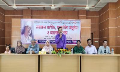 খানসামায় নানা আয়োজন জাতীয় কবির ১২৬তম জন্মবার্ষিকী উদযাপন