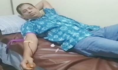 রক্ত দিয়ে অন্তঃসত্ত্বার জীবন বাঁচালেন ওসি মোরশেদুল আলম চৌধুরী 