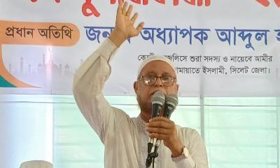 সোনার মানুষ গড়তে হলে সোনার মানুষ চাই: বিশ্বনাথে আব্দুল হান্নান 