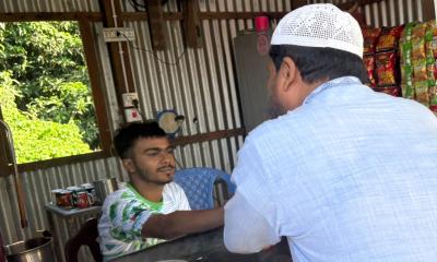 বাঞ্ছারামপুরে নকিবুল হুদার গণসংযোগ