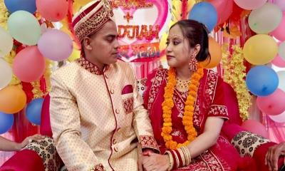 প্রেমের টানে মালয়েশিয়ান তরুণী বদলগাছীতে