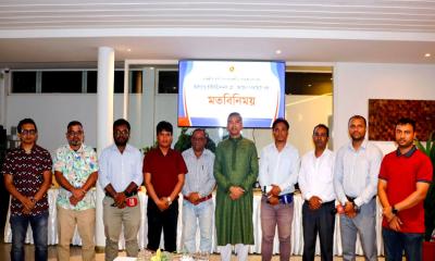 মালদ্বীপে প্রবাসী সাংবাদিকদের সঙ্গে হাইকমিশনের মতবিনিময় সভা