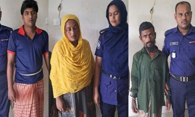 বাউফলে কিশোরী উর্মী হত্যার ঘটনায় বাবা মা-ভগ্নিপতি গ্রেপ্তার